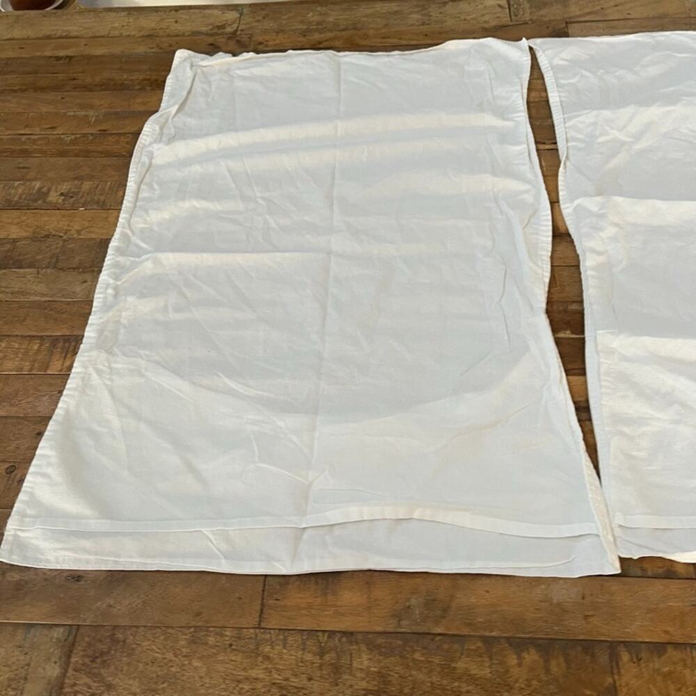 IKEA ÄNGSLILJA Full Queen Size White Duvet Cover and Pillowcase Set Contemporary - Picture 8 of 12
